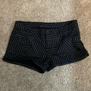 Womens hurley patterned shorts